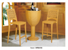 TG-HFD018 Garden Outdoor Furniture Rattan Bar Furniture Set
