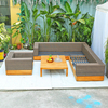 Modern Teakwood Garden Custom Furniture Set Other Outdoor Patio Sofa Furniture