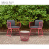 Modern Special Design Leisure Aluminum PE Rattan Wicker Garden Home Coffee Table and Sofa Outdoor Sofa Set TG-KSU3715