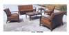 TG-HFA092 Luxury Modern Design Garden Sofa Set Aluminum Rope Outdoor Furniture