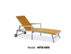 TG-HFB066 Modern Sun Pool Lounge Chairs Furniture with Ottoman Outdoor Garden Leisure Chaise Lounge
