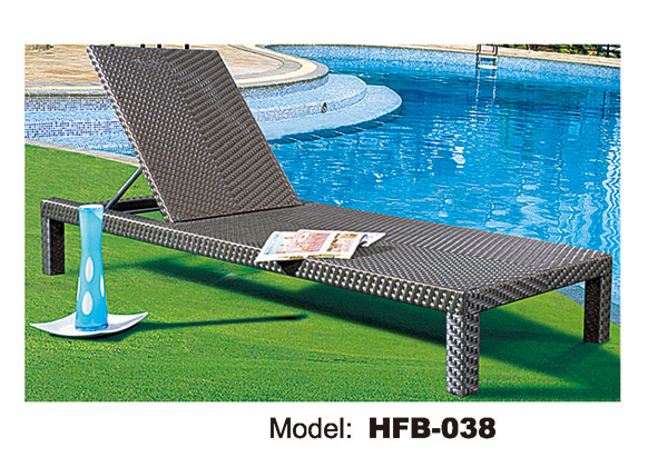 TG-HFB038 Rattan Chair Relax Patio Modern Garden Outdoor Home Furniture