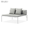 New Outdoor Garden Furniture Double Rope Woven Chaise Lounge TG-KS5203