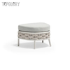 Aluminium frame imitation wicker garden chair furniture TG-KS9150