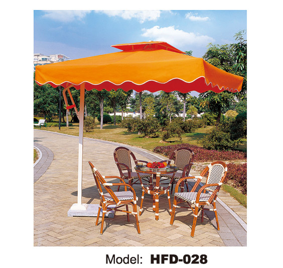 TG-HFD028 Modern Outdoor Garden Home Hotel Restaurant Bistro Resort Fabric Dining Furniture Bar Stools Chair And Table