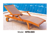 TG-HFB065 Rattan Beach Furniture Waterproof Fabric Outdoor Lounger