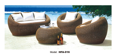 TG-HFA016 Luxury Modern Design Garden Sofa Set Outdoor Furniture 
