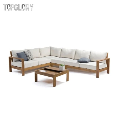 Outdoor Aluminum Frame Garden Hotel Restaurant Villa Patio Courtyard Combination Sofa TG-KSU3423