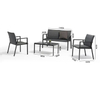 Modern Outdoor Leisure Furniture Garden Patio Aluminium Frame Chair for Hotel Home TG-KSU3524