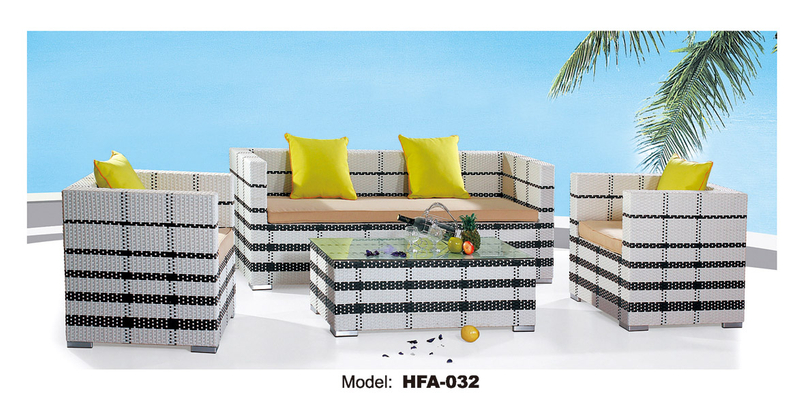 TG-HFA032 Outdoor Rattan Sofa Sun Room Garden Terrace Furniture