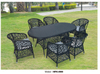 TG-HFC090 Foshan Supplier Factory Modern Furniture Customized Outdoor Rattan Chair And Table