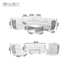 Hot Selling Furniture Garden Sofa Set Cheap Rattan Sofa Sets TG-KS6200