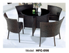 TG-HFC056 Factory Direct Outdoor Tables And Chairs Rattan Chair Coffee Table Balcony Leisure Furniture Combination Courtyard Garden