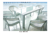 TG-HFC116 Hot Sale Garden Furniture Outdoor Furniture Rattan Dining Table Garden Set