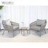 Wholesale Modern Style Aluminum Frame Furniture Outdoor Garden Patio Sofa for Hotel TG-KSU2296