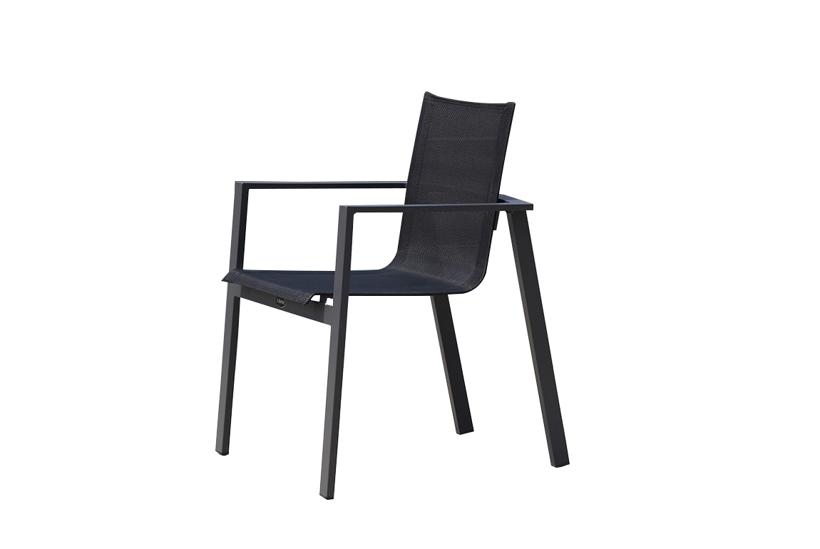 Leisure Garden Restaurant Furniture Modern Design Aluminum Outdoor Chair