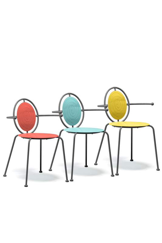 Leisure Garden Restaurant Furniture Modern Design Aluminum Outdoor Chair